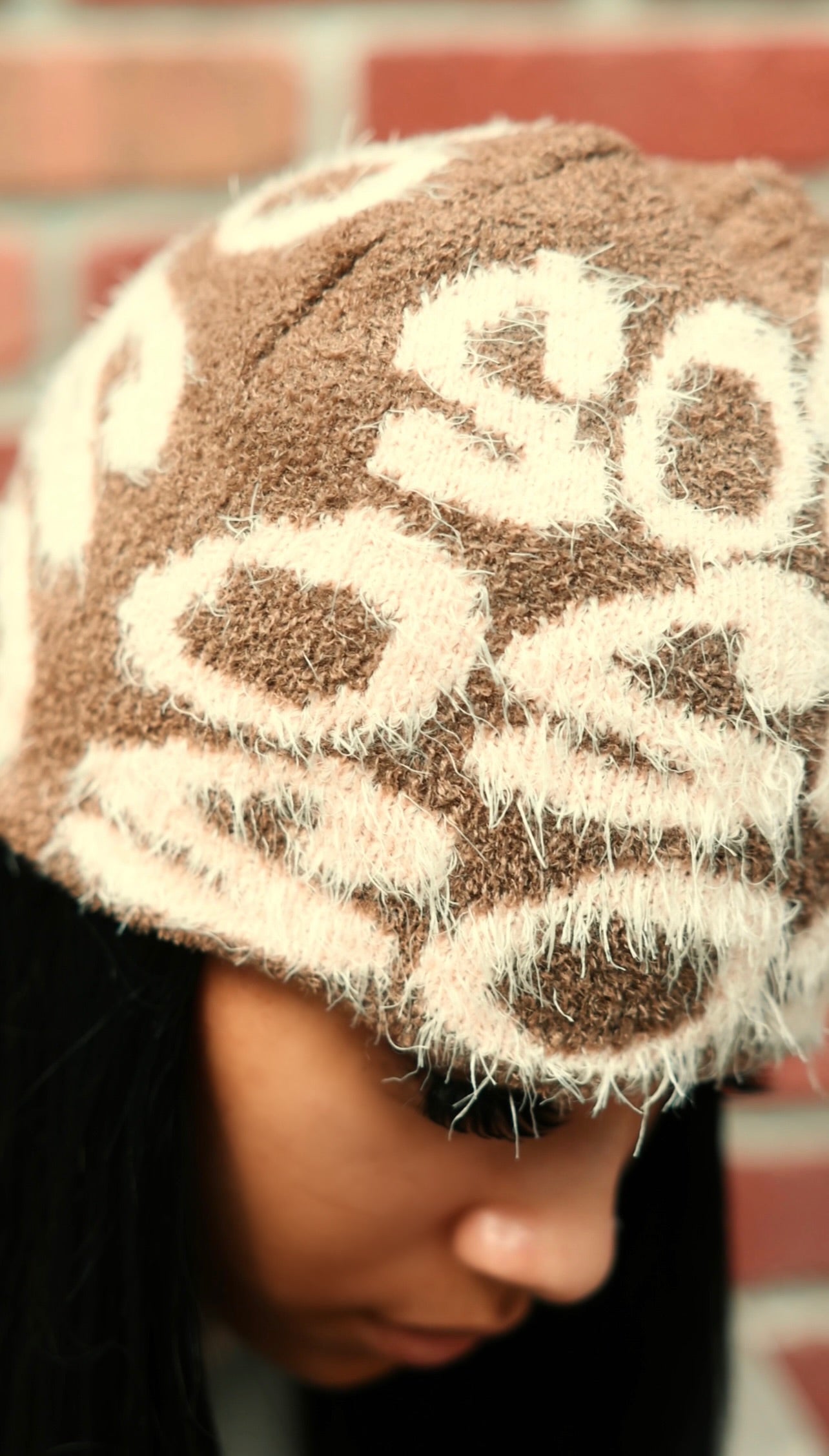 S.O.S Fuzzy Beanie