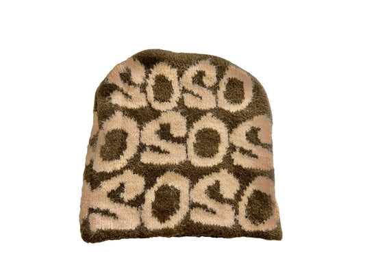 S.O.S Fuzzy Beanie